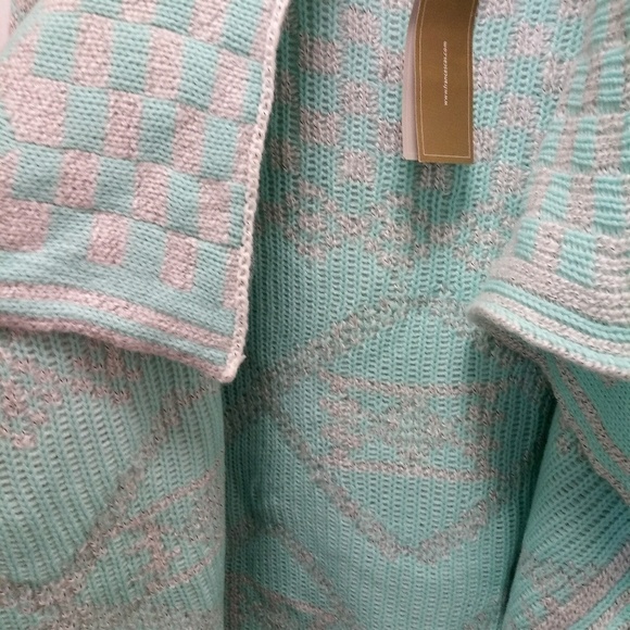 francesca's miami chunky knit drape cardigan - Picture 4 of 8